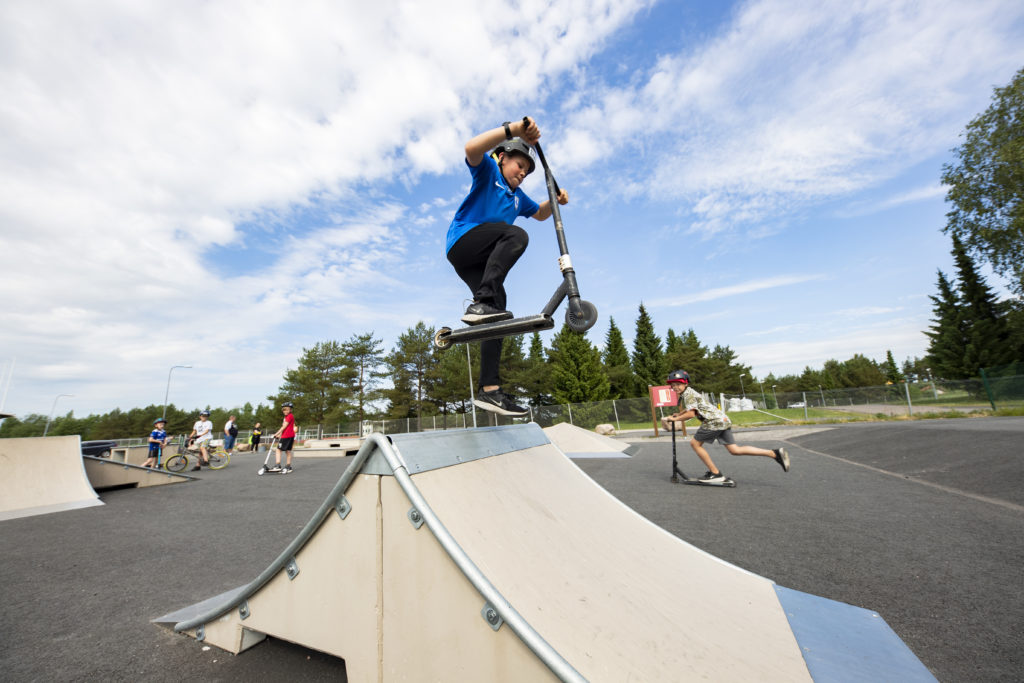 Euran uheilukeskus, liikuntapuisto