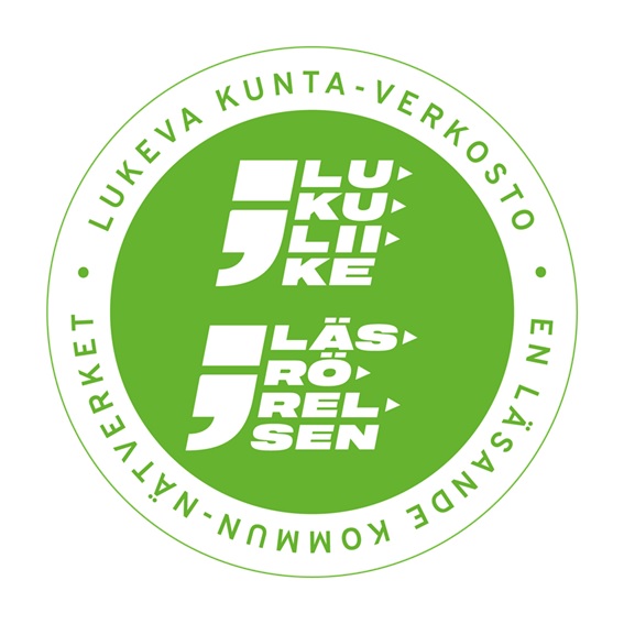 Lukuliike - lukeva kunta verkoston logo