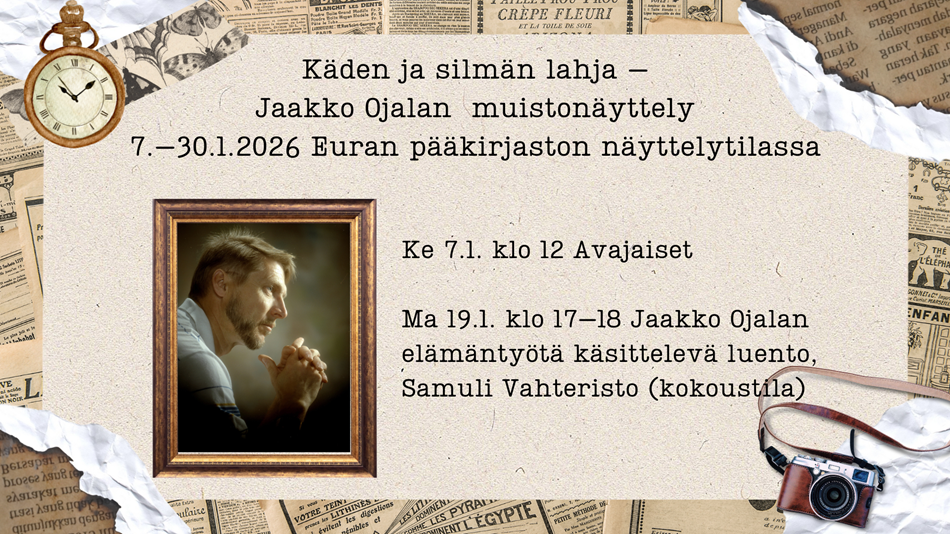 Kuvassa valokuvaaja Jaakko Ojala.